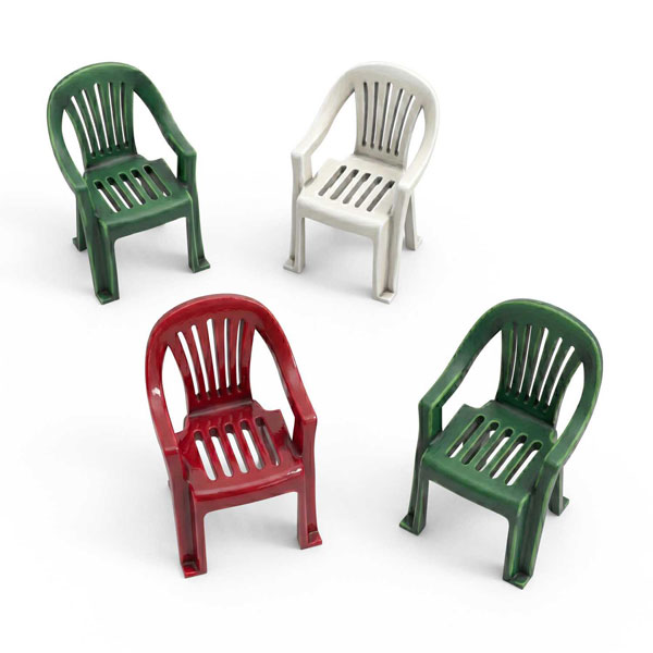 Green Stuff World 1/35 Plastic Garden Chair 이미지 1