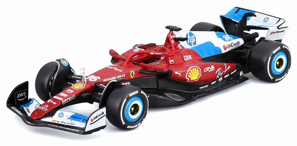 Bburago 1/43 Ferrari SF-25 Miami GP 2025 No.16 C. Leclerc Window Box รูปภาพ 1