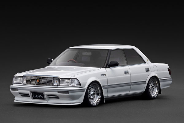 Ignition Model 1/18 TOYOTA CROWN Royal Saloon G (130) White รูปภาพ 1