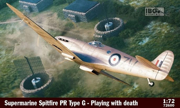 IBG 1/72 Spitfire PR Type G "Playing with Death" Plastic Model
