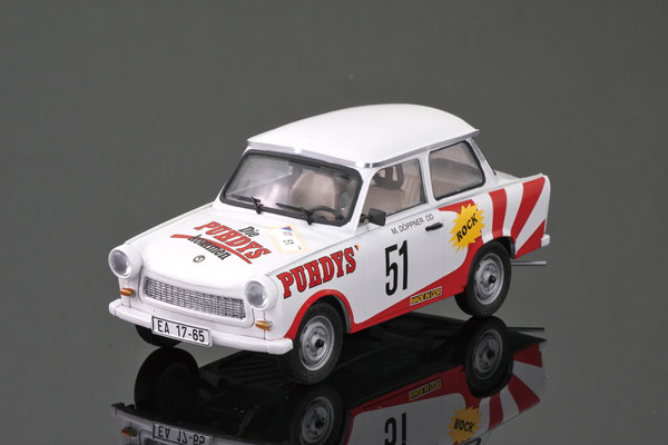 AK Interactive 1/35 Trabi 601S Rallye Special Edition w/Driver Figure Plastic Model 이미지 1