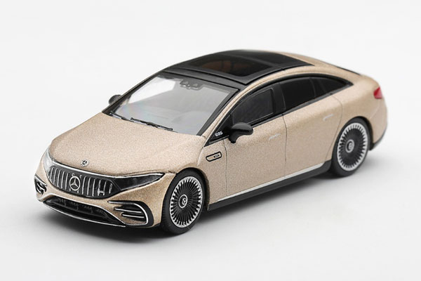 AmiAmi [Character & Hobby Shop] | 1/64 Mercedes AMG EQS 53 Gold