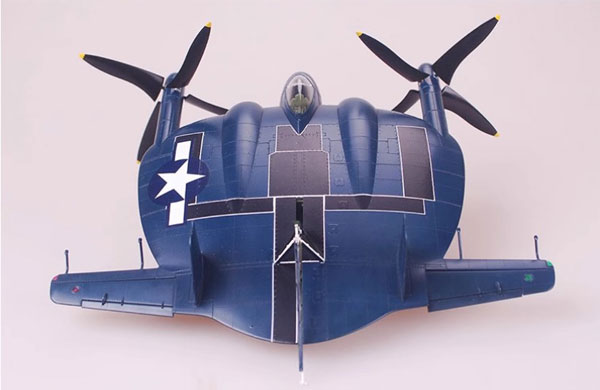 1/48 XF5U-1 Flying Pancake Plastic Model