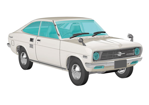 AmiAmi [Character & Hobby Shop] | 1/24 Nissan Sunny Coupe (B110