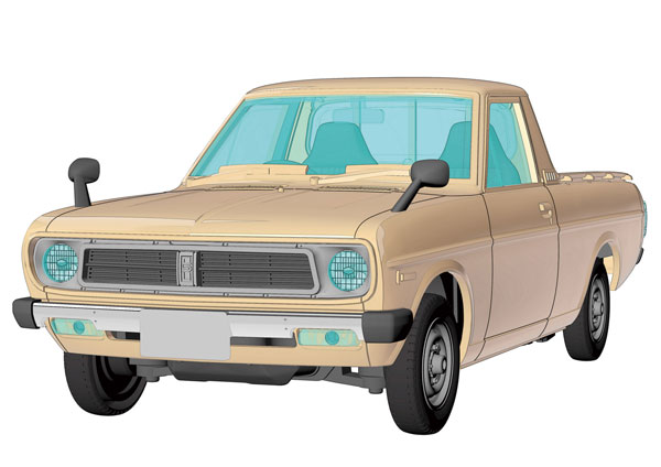 AmiAmi [Character & Hobby Shop] | 1/32 Datsun Sunny Truck (B121