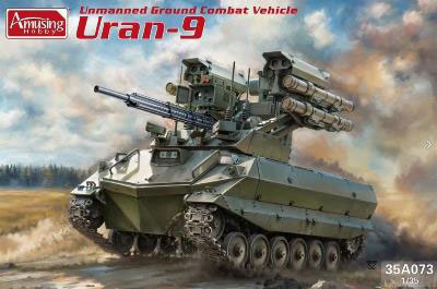 1/35 Uran-9 Combat Multipurpose Robotic System Plastic Model