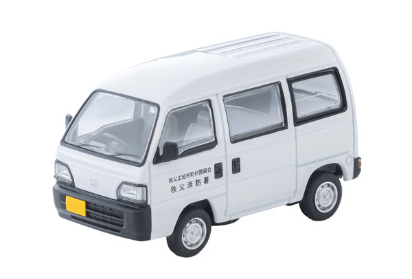 Tomica Limited Vintage LV-N388a Honda Acty Van Communication Vehicle (Chichibu Fire Station) (White)