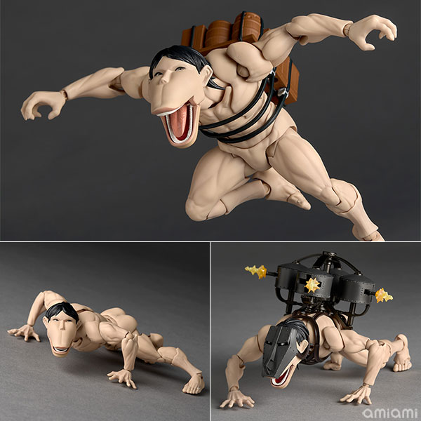 Revoltech Amazing Yamaguchi "Attack on Titan" Cart Titan