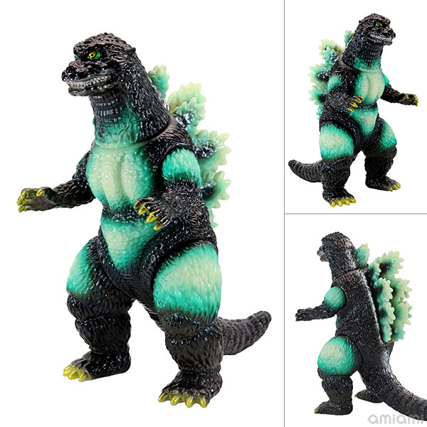 BIG Retro Soft Vinyl Series Godzilla (1995) Luminous Green Ver.