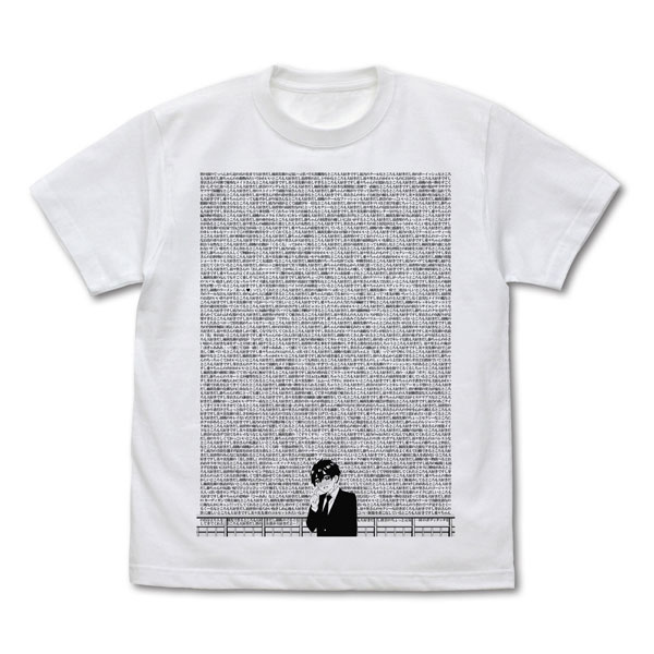 "The 100 Girlfriends Who Really, Really, Really, Really, Really Love You" Rentaro Love Speech T-shirt /WHITE-XL