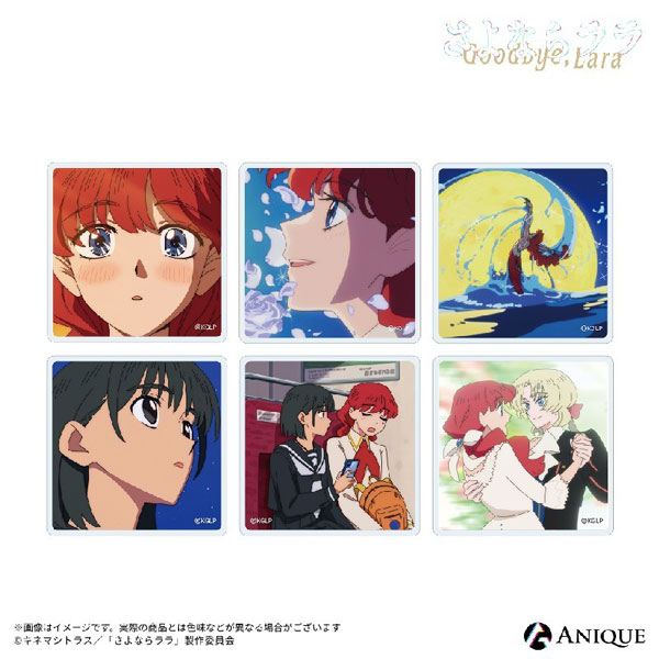 TV Anime "Goodbye, Lala" Trading Scene Photo Mini Acrylic Block 6Pack BOX