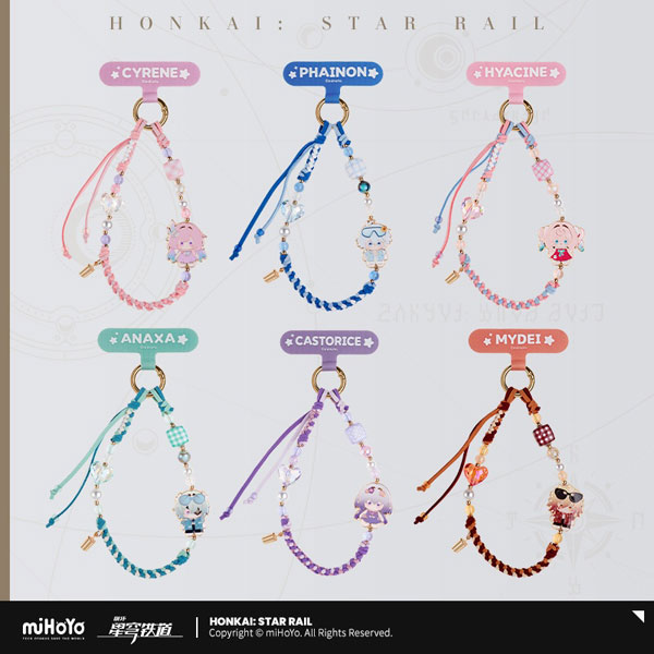 Honkai: Star Rail Season Doll Series Phone Strap Blind Box Vol. 2