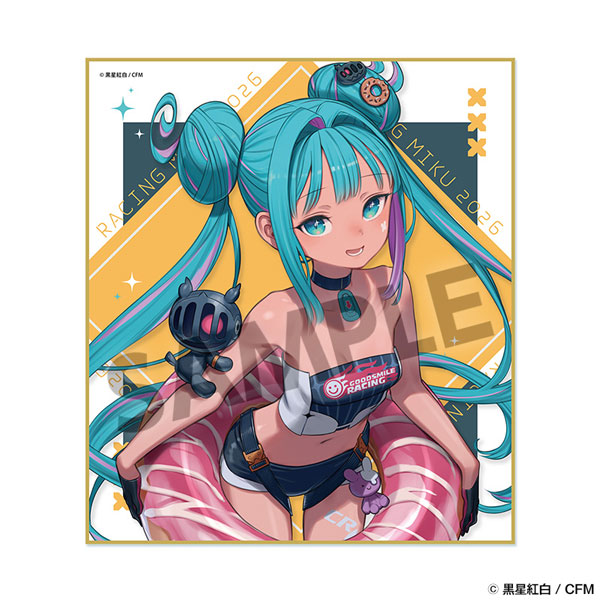 Racing Miku 2026 Rd.3 SEPANG Cheering Ver. Mini Shikishi