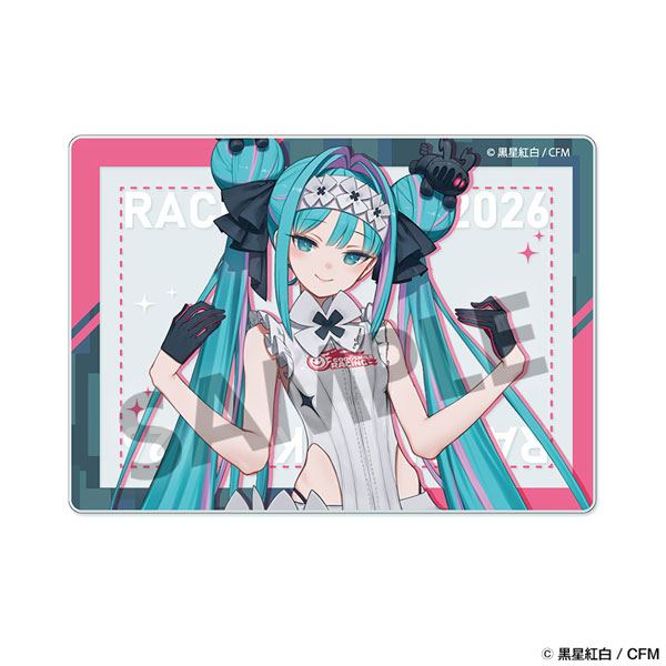 Racing Miku 2026 Cafe Ver. Acrylic Card