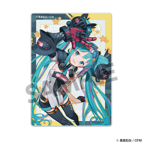 Racing Miku 2026 Rd.1 OKAYAMA Cheering Ver. Acrylic Card