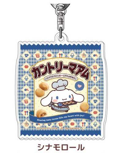 Acrylic Keychain COUNTRY MA'AM x Sanrio Characters 03 Cinnamoroll