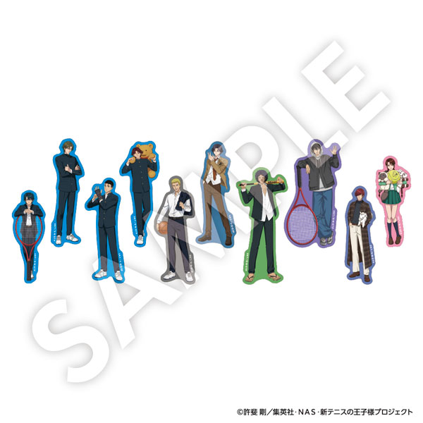 The New Prince of Tennis Trading Acrylic Badge Vol.6 10 Item Set