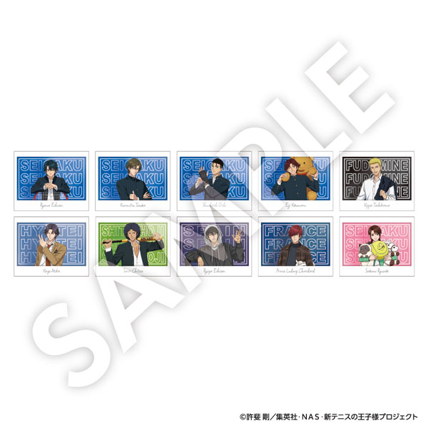 The New Prince of Tennis Trading Snapshot Style Card Vol.6 10 Item Set