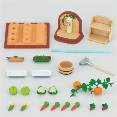 Sylvanian Families Furniture: Vegetable Garden Set
