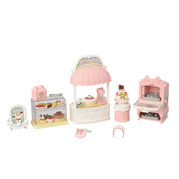 Sylvanian Families Sweet Pastry Chef My First Cake Shop Set
