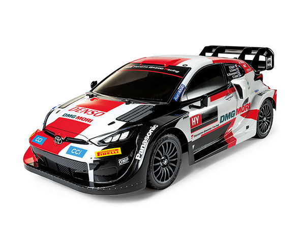 1/10 電動RCカー トヨタ ガズー レーシング WRT/GR ヤリス ラリー1 ハイブリッド (TT-02シャーシ)[タミヤ]《発売済・在庫品》