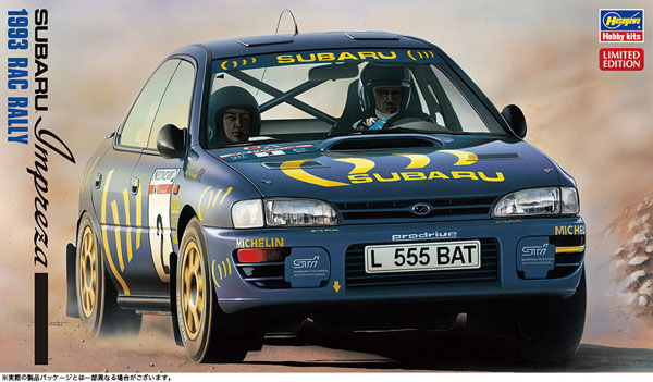 1/24 Subaru Impreza "1993 RAC Rally" Plastic Model
