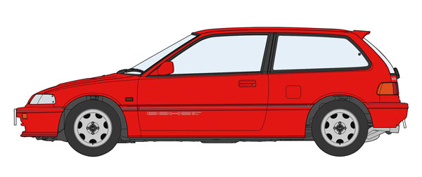 1/24 Honda Civic Si (EF3) (1988) Plastic Model