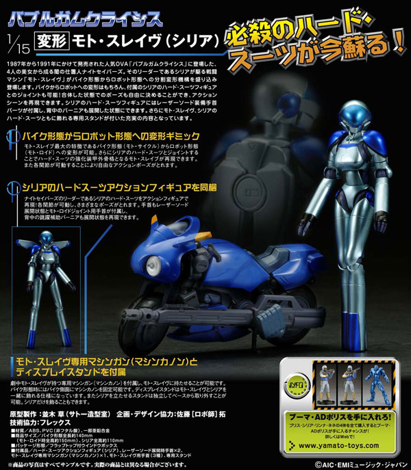 AmiAmi [Character & Hobby Shop] | Bubblegum Crisis 1/15