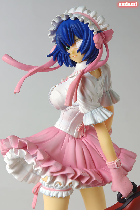 Ikki Tousen Ryomou Shimei Pink Ribbon Doll Collection PVC Figure