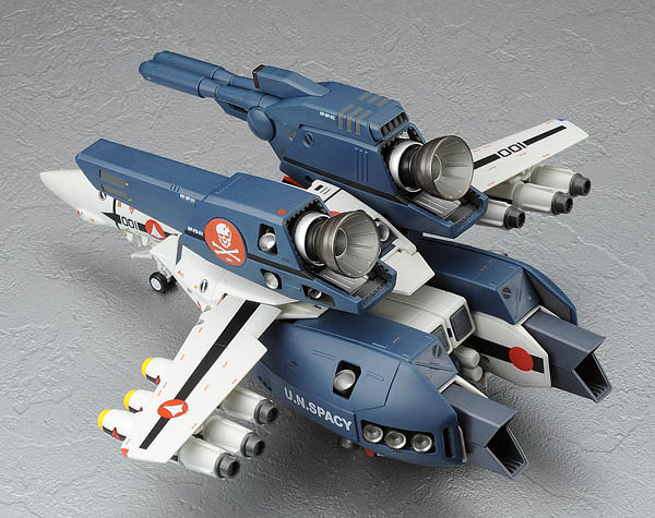 AmiAmi [Character & Hobby Shop] | Yamato Macross Series 1/60 Kanzen Henkei  VF-1S Hikaru Ichijyou Model with Super & Strike Parts(Released)