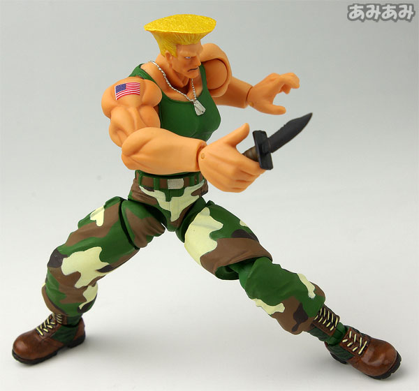 Original Storm Toys Guile-Figura Ultra Street Fighter II, modelo