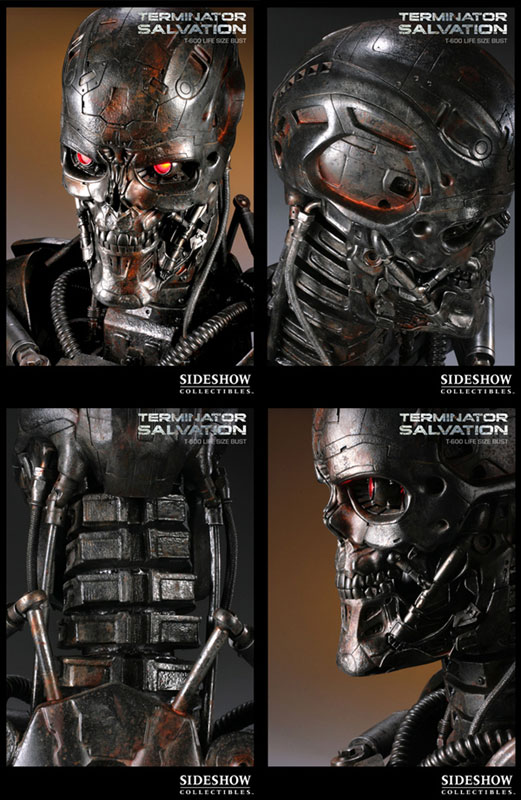AmiAmi [Character & Hobby Shop]  Terminator Salvation - Life-size Bust  T-600(Released)(Single Shipment)