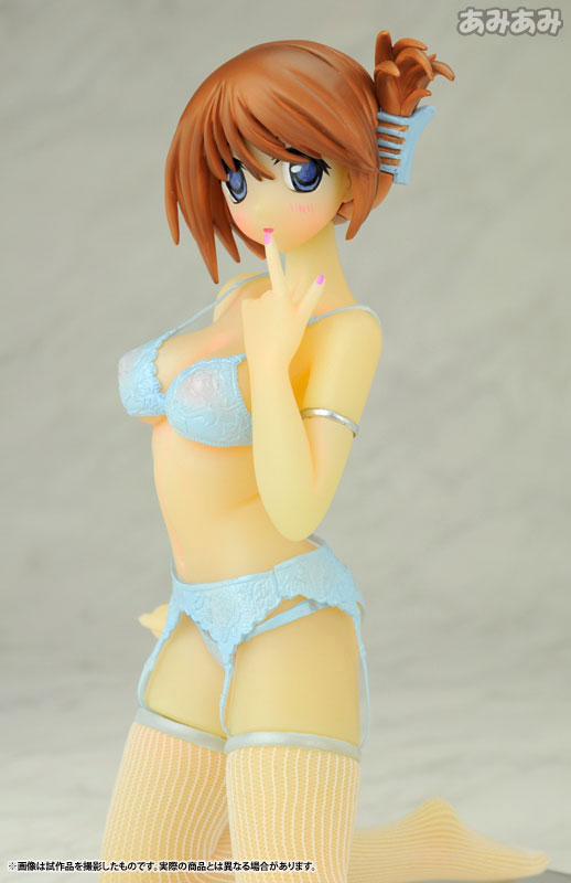 AmiAmi [Character & Hobby Shop] | ToHeart2 - Manaka Komaki Underwear &  Apron Ver. Pastel Blue 1/6 Complete Figure(Released)