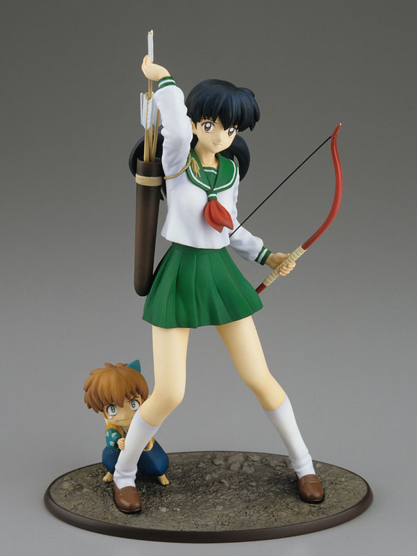 AmiAmi [Character & Hobby Shop] | InuYasha - Kagome & Shippou 1/8