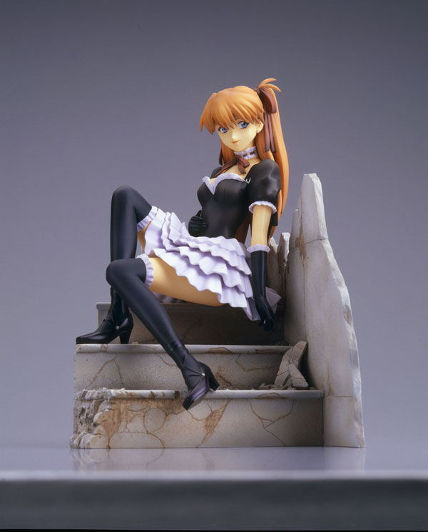 asuka black dress figure Evangelion Luminasta