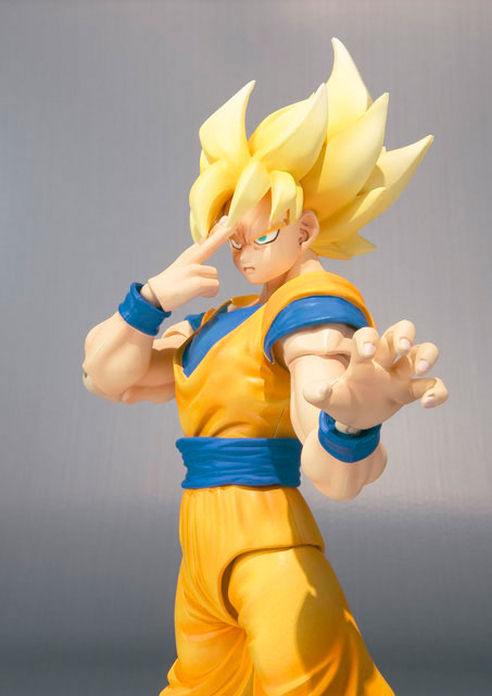 Boneco SH FIGUARTS Goku Ssj3 Super Saiyajin 3 1.0 Dragon Ball Z DBZ Bandai  Original - LER