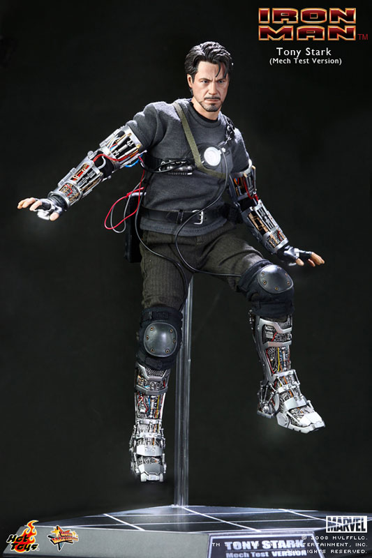Tony Stark Mech Test Version Sixth Scale Figure by Hot Toys