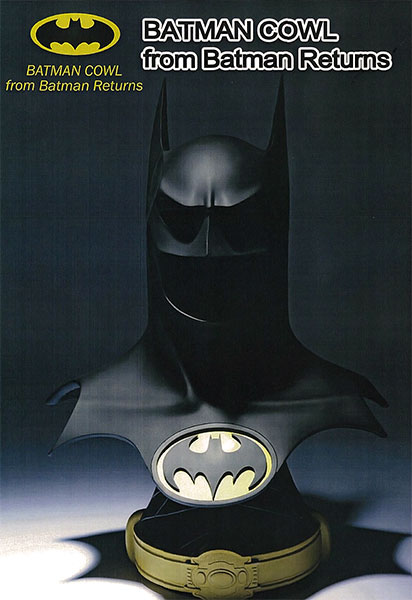 AmiAmi [Character & Hobby Shop] | Batman Returns (1992) 1/1 Scale Prop  Replica Bat Cowl(Released)