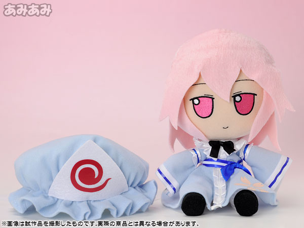 東方project ふもふもゆゆこ 西行寺幽々子 ぬいぐるみ 人形 gift