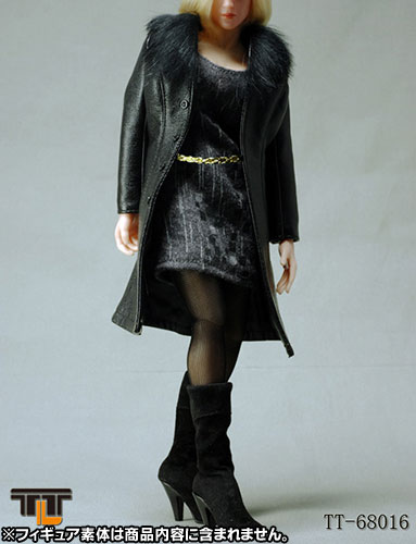AmiAmi [Character & Hobby Shop]  TTL Toys 1/6 Female Outfit: Dress & Coat  Set 68016(Released)