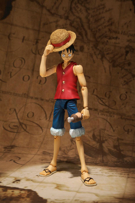  One Piece Monkey D. Luffy S.H. Figuarts Figure : Toys & Games