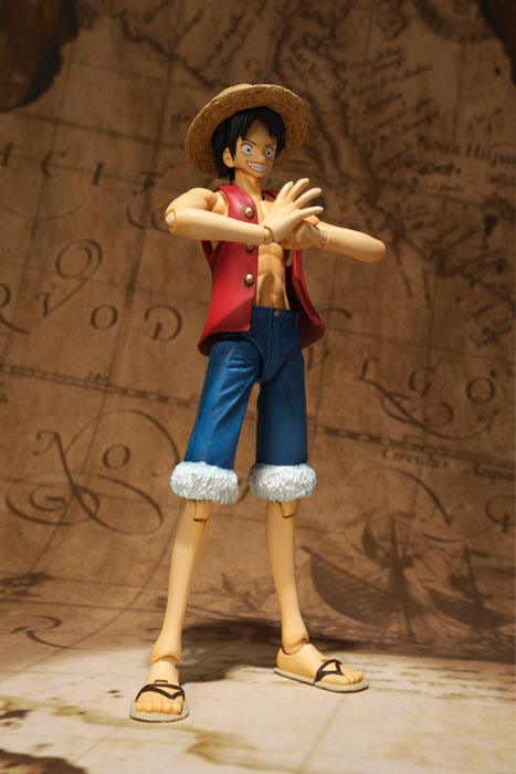 Original Bandai S.h. Figuarts One Piece Monkey D. Luffy In Stock Anime  Action Collection Figures Model