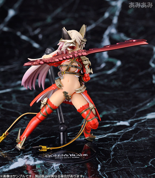 Kaiyodo Revoltech Queens Blade Aldra newest & Artbook