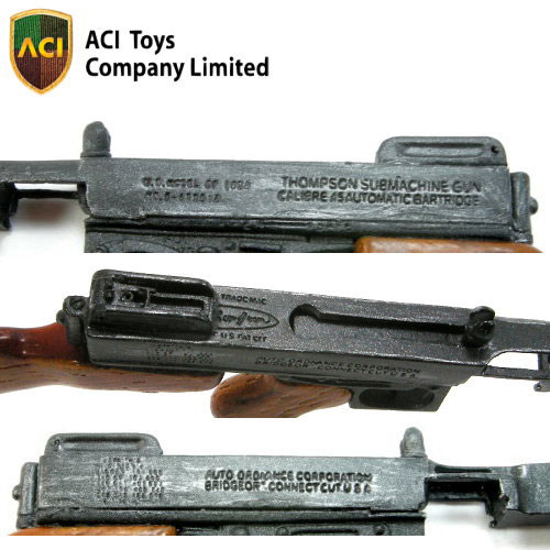 1/6スケール アクションフィギュア用 トンプソン M1921 サブ