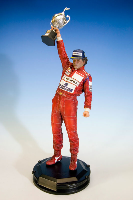 AmiAmi [Character & Hobby Shop] | Fine Art Statue Ayrton Senna