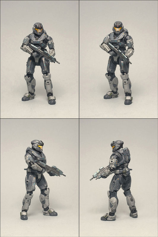  McFarlane Toys Halo 4 Series 1 - Master Chief with Assault  Rifle Action Figure : Toys & Games