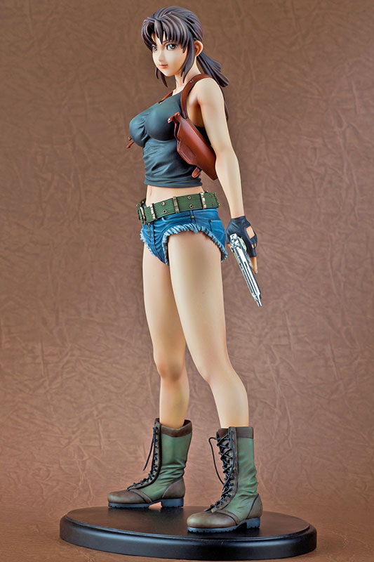 AmiAmi [Character & Hobby Shop] | Black Lagoon - Revy -Double Gun ver.- 1/ 5.5 Complete Figure (Released)