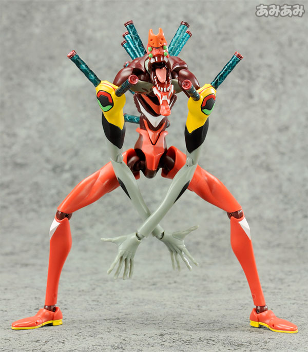 BANDAI EVA-02 ROBOT魂 フィギュア　2号機ビースト ROBOT魂 < SIDE EVA > エヴァンゲリオン2号機 獣化第2形態[ザ