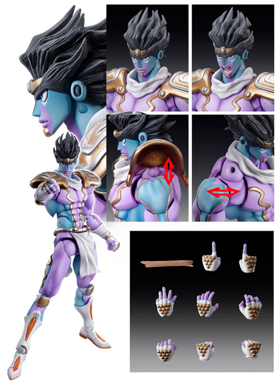 Figure Super Image Movable 28. Star Platinum (Hirohiko Araki