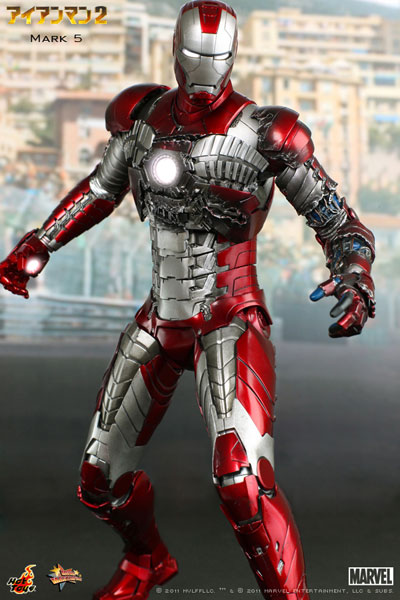 Hottoys 映画アイアンマン2 マーク5 IRONMAN MARK Ⅴ 5 Iron Man Mark V Sixth Scale Figure by Hot Toys | Sideshow